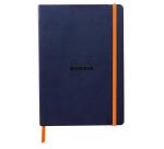 Rhodia Softcover Notebook - A5 - Dot - 80 Sheets - 90gsm - Night Blue