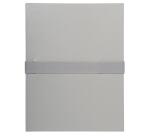 Exacompta Balacron Expanding Spine Folder, A4, Hook and Loop Strap