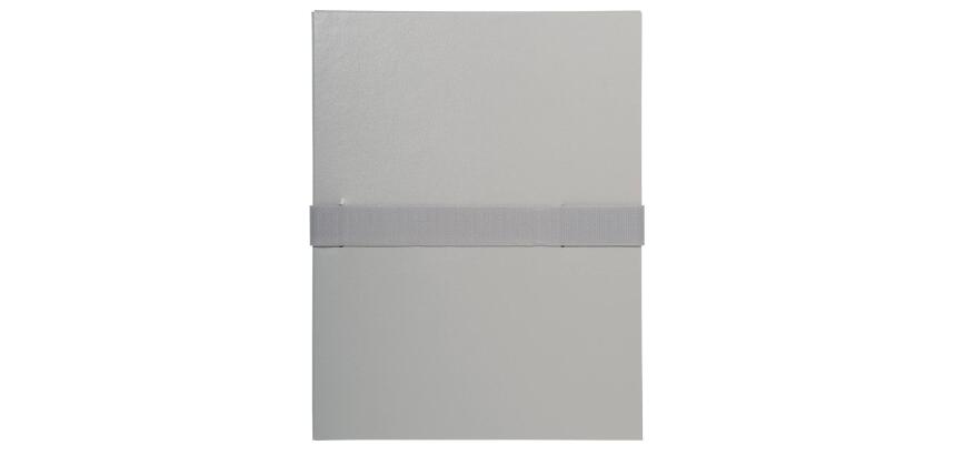 Exacompta Balacron Expanding Spine Folder, A4, Hook and Loop Strap