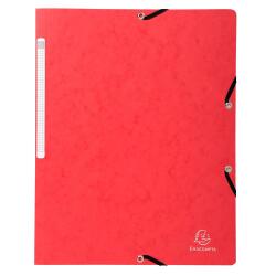 Folder Elastic w/o Flap+Label A4 Lime