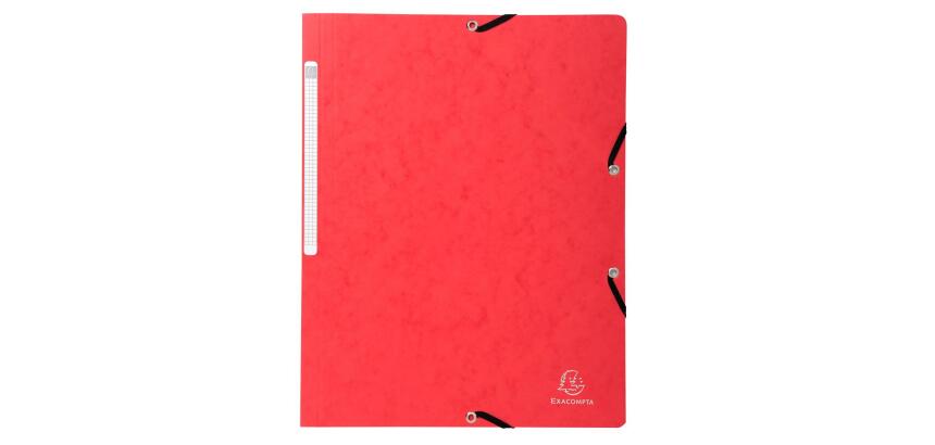 Folder Elastic w/o Flap+Label A4 Lime
