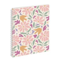 Agenda de bureau SAD 21S EasyTime Paloma 15 x 21 cm Semainier Septembre 2025 à Décembre 2026 - 16 mois. Fleurs - Visuel