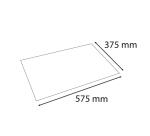 Sous-main en carton rigide OfficeByMe 57,5 x 37,5 cm - Beige