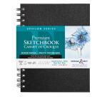 Epsilon Series carnet spiralé 50F 15,2x20,3cm 150g - Blanc