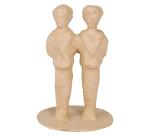 Figurines mariés : homme + homme - Kraft