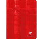 Cahier brochure dos toilé 17x22 cm 192 pages uni - Assortis