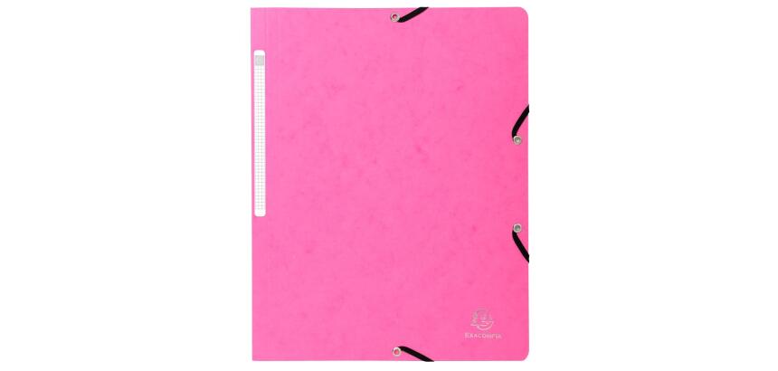 Folder Elastic w/o Flap+Label A4 Lime