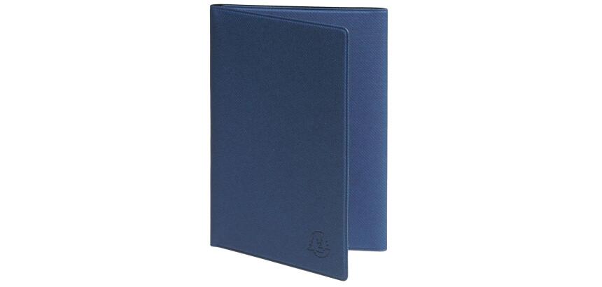 Etui Denim pour carte grise - 8.5 x 13.2 cm - Bleu