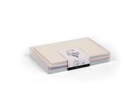 Coffret Pollen de 20 enveloppes C6 (114x162mm) + 20 cartes simples 110x155mm - Naissance - Assortiment