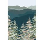 La Vie en Vosges, Set de correspondance 12x16,5 cm contenant 8 cartes simples 11x15,5 cm assorties et 8 enveloppes Pollen C6 blanc naturel