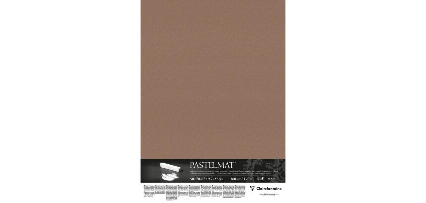 Pastelmat paquet 5F 50x70cm 360g