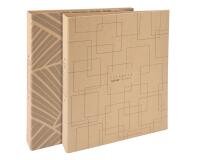 Classeur 2 anneaux cartonné Exacompte Eterneco A4 - Dos 4 cm visuels assortis