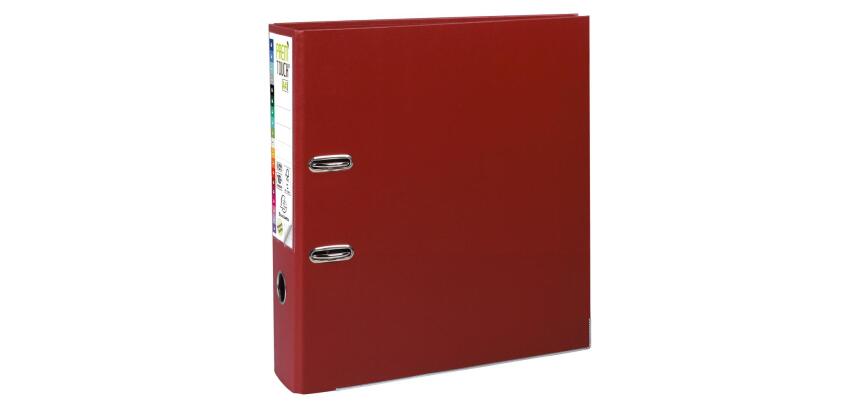 Classeur à levier Prem'Touch intérieur et extérieur en polypropylène A4 maxi - Dos 8 cm