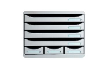 STORE-BOX MINI 7 draw. Office light grey - Light grey
