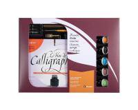 Coffret de calligraphie 5 encres