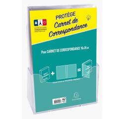 Protège carnet de correspondance - Couleurs assorties