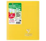 Koverbook, Heft 17x22 cm, 48 Blatt 90g, französische Lineatur Seyès, Einband aus opakem Polypropylen, 100% recycelt