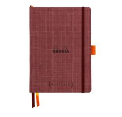 Rhodia collection ORANGE Botanique - Goalbook souple A5 dot, 240 pages - Amaranthe