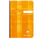 Carnet brochure dos toilé 11x17 cm 192 pages ligné - Assortis