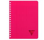 Cahier reliure intégrale Linicolor FRESH 17x22cm 180 pages grands carreaux