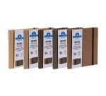 Carnet Nature 220x170, 192 pages lignées - Marron