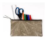 TIE&DYE Trousse plate 22 x 11 cm, vert automnal - Vert automnal