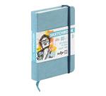 DFY Sketchbook A6 80F 140g - Bleu pâle