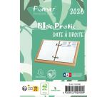 Bloc-pratic Forever recyclé date à droite 8,2 x 12 cm - 2026 - Vert