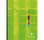 Cahier de textes brochure 17x22cm 144 pages grands carreaux Couleur aléatoire - Assortis