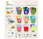 Origami Paper Nature, 20 x 20 cm, 60F, 70g - Multicolore