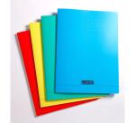 Cahier piqué 8000 POLYPRO 24x32 cm 96 pages petits carreaux 90 g - Assortis