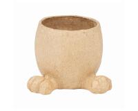 Coquetier lapin 7x6x6 cm - Kraft