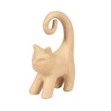 Chat naif avec longue queue 32cm - Kraft