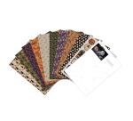 PAPIERS IMPRIMÉS, Bloc de 20 feuilles à motifs 160g/m2 au format A4 (21x29,7cm) + 1 idée créative - Halloween - Multicolore