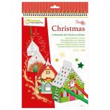 Graffy Christmas, Calendrier de l'avent à colorier - Rouge