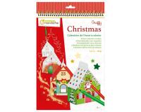 Graffy Christmas, Calendrier de l'avent à colorier - Rouge