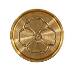 PASTILLE LAITON SUR BROCHE 24mm