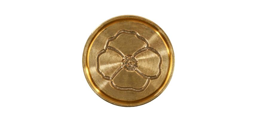 PASTILLE LAITON SUR BROCHE 24mm