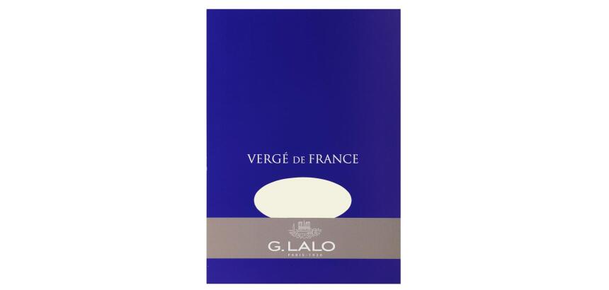 Bloc Vergé de France A5 (148x210mm), 50 feuilles, 100g