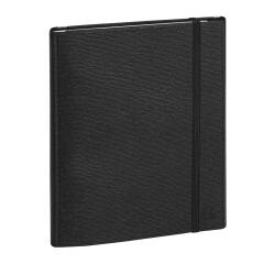 Agenda de bureau SAD 20S All in one 15 x 21 cm Classic Semainier Septembre 2025 à Décembre 2026 - 16 mois. - Noir