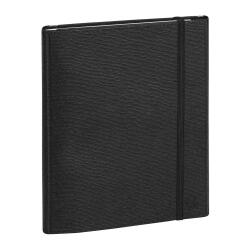 Agenda de bureau SAD 20S All in one 15 x 21 cm Classic Semainier Septembre 2025 à Décembre 2026 - 16 mois. - Noir