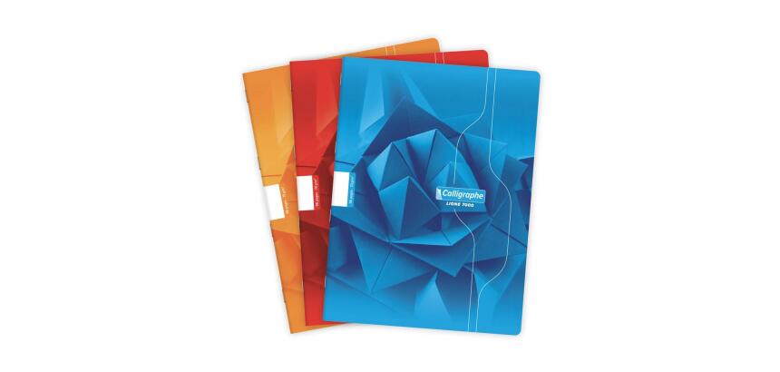 Cahier piqué 7000 24x32 cm 96 pages uni 70 g - Assortis