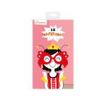 Cartes d'invitation, Princesses - Rose