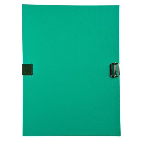 Carpeta con lomo extensible polipropileno color 1 solapa - Cartulina Lustrada - Tamaño: 24x32 cm - A4 - Verde