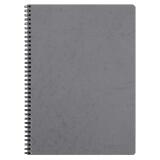 Cahier reliure intégrale Age Bag A4 100 pages petits carreaux - Gris