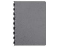 Cahier reliure intégrale Age Bag A4 100 pages petits carreaux - Gris