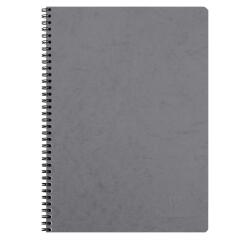 Clairefontaine Nomaddict Notebook - A4 - 5x5 Grid - 50 Sheets - 90gsm ? Wirebound - Grey