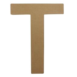Lettre T fantaisie - Kraft