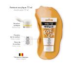 Darwi For You tube de peinture acrylique 75 ml - Ocre jaune