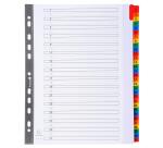 Intercalaires Imprimés numériques carte blanche 160g- 31 positions - A4 Maxi - Blanc